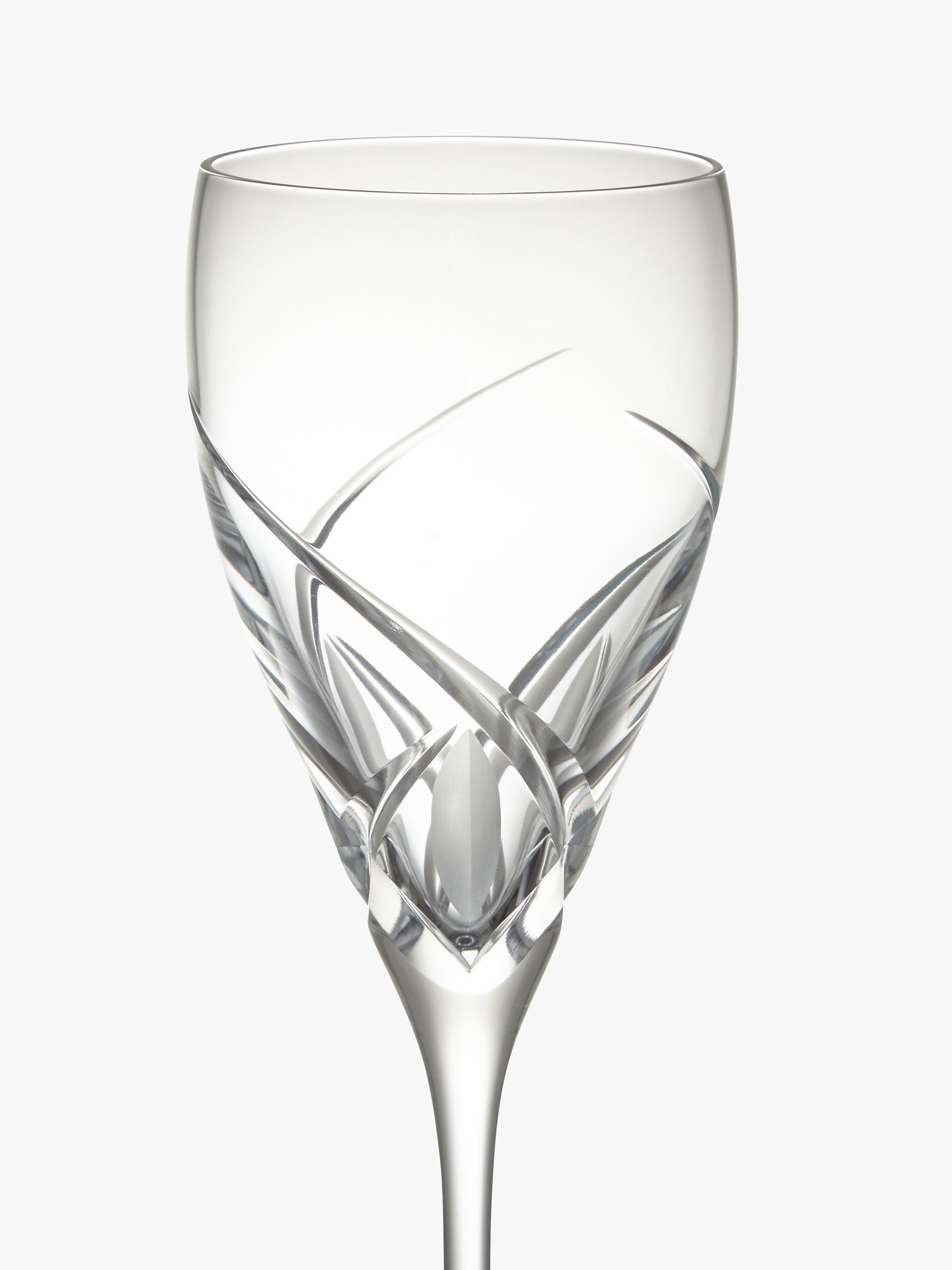 John Lewis crystal wine goblets set of 2 (British brand)