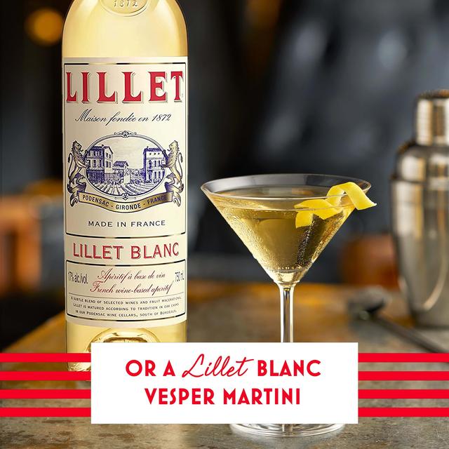 Lillet Blanc White Wine-Based Aperitif   75cl GOODS M&S   