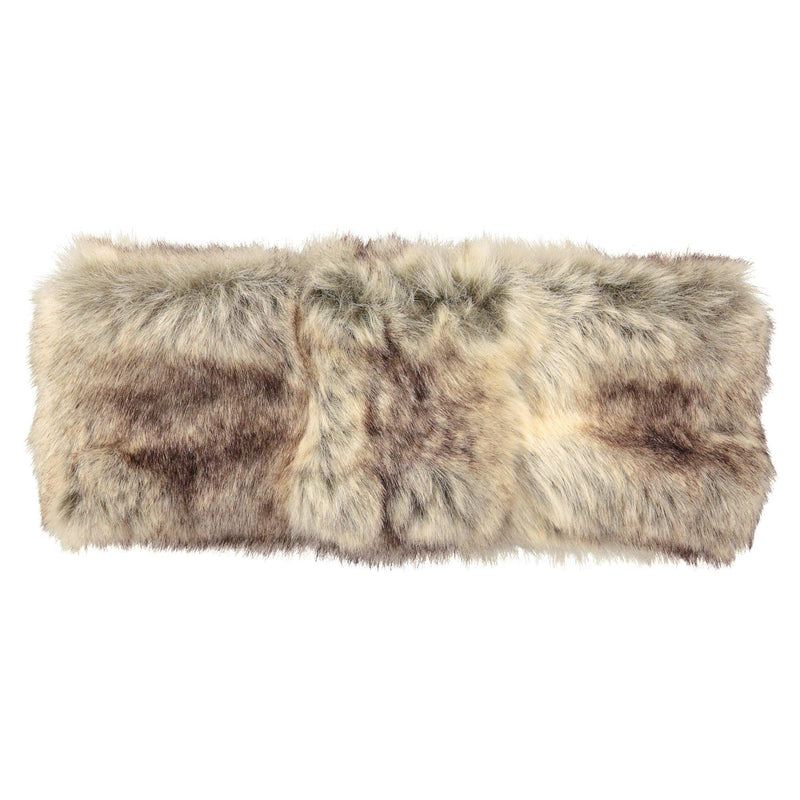 Barts faux fur headband one size brown, imported from the UK