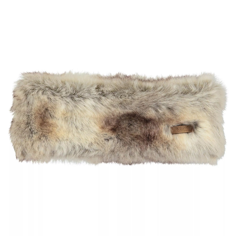 Barts faux fur headband one size brown, imported from the UK