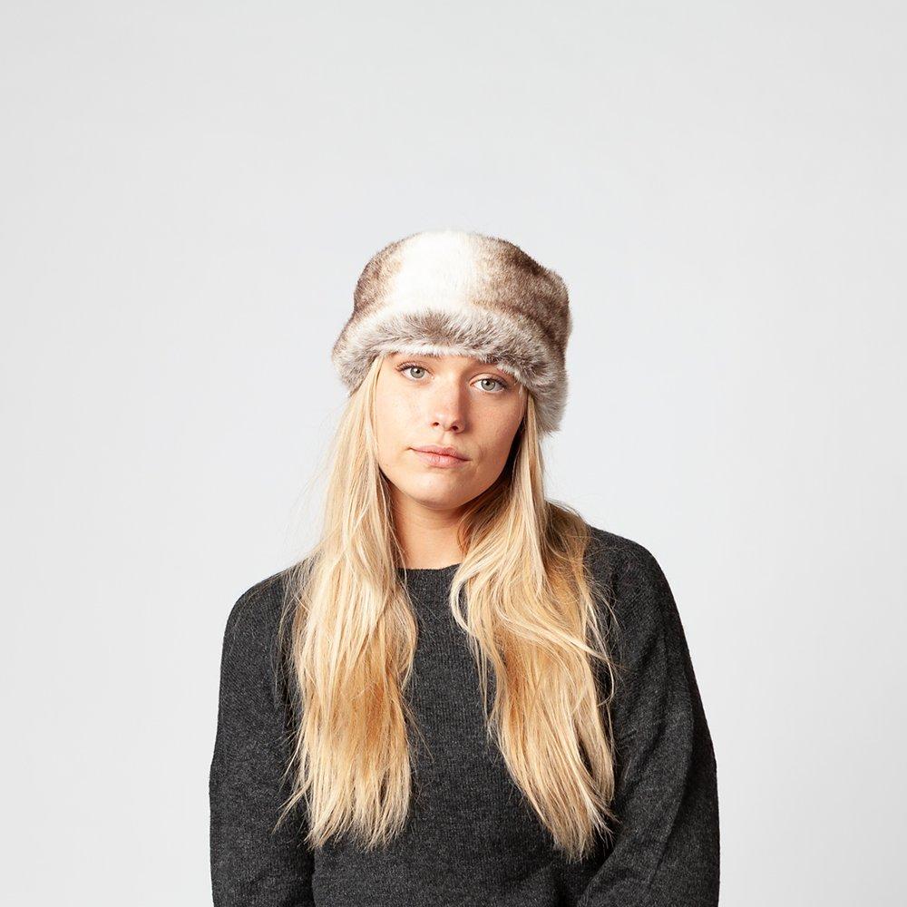 Barts faux fur headband one size brown, imported from the UK