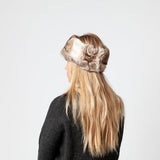 Barts faux fur headband one size brown, imported from the UK