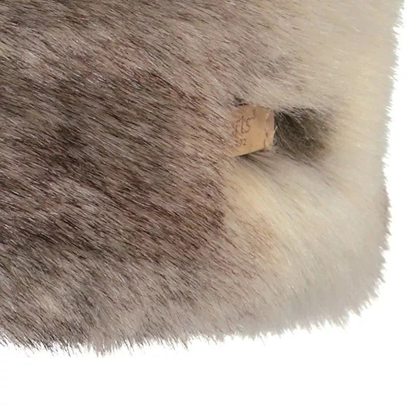 Barts faux fur headband one size brown, imported from the UK