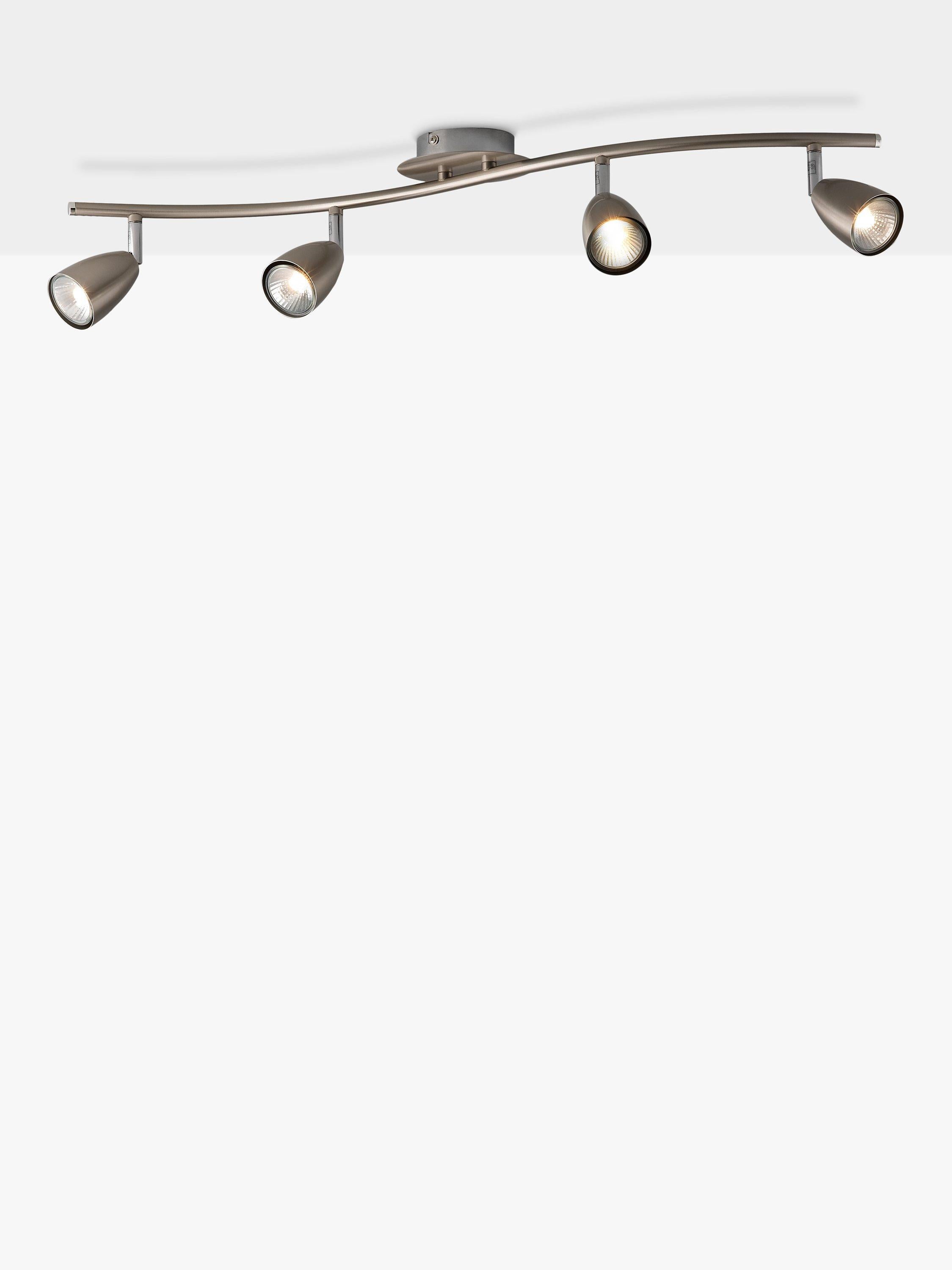 John Lewis Thea GU10 LED 4-light spotlight bar - British product