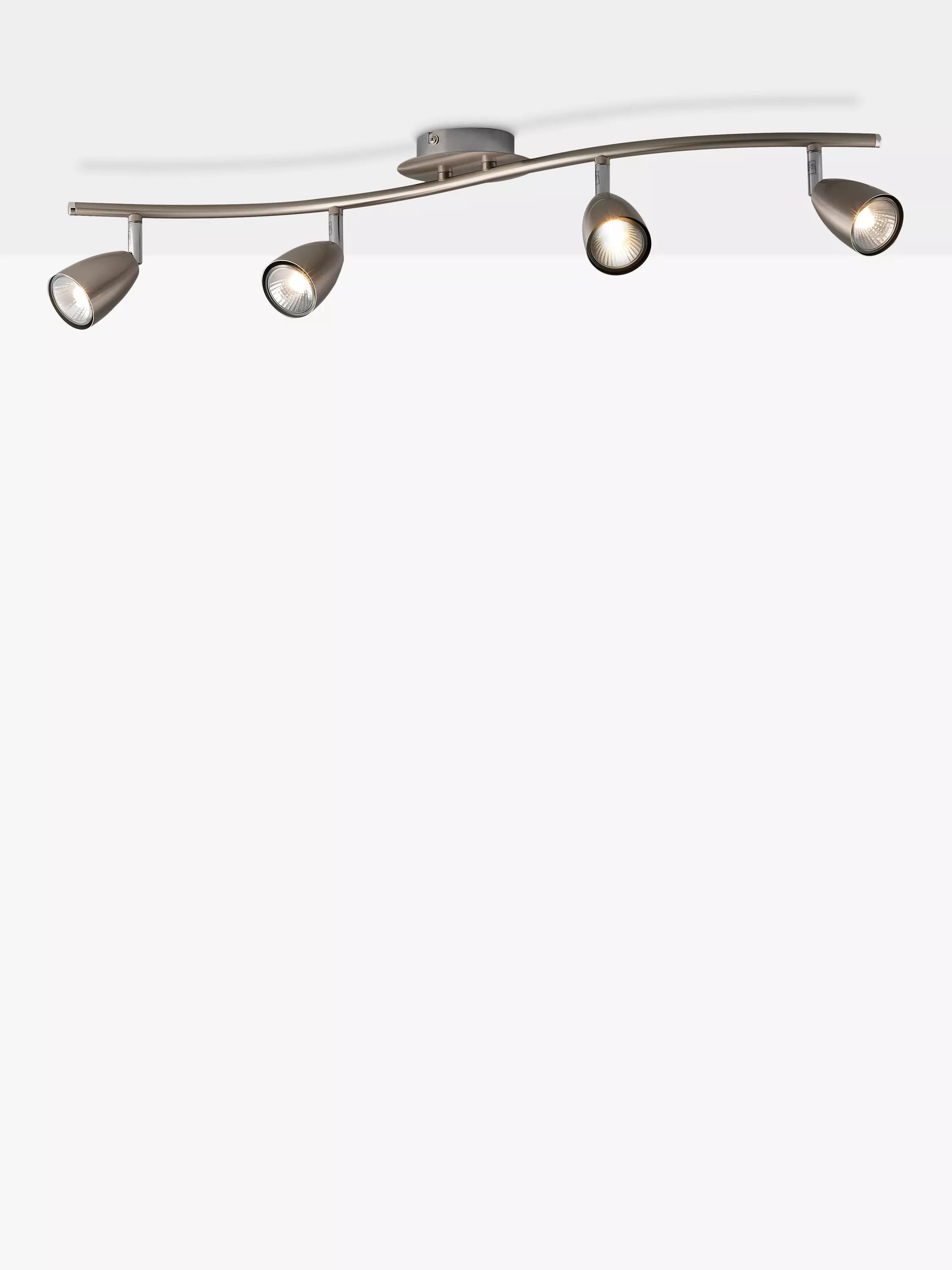 John Lewis Thea GU10 LED 4-light spotlight bar - British product