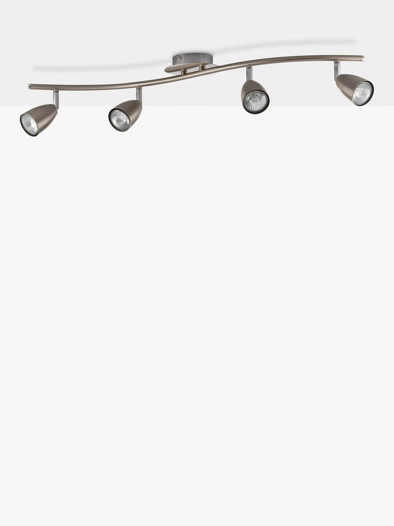 John Lewis Thea GU10 LED 4-light spotlight bar - British product