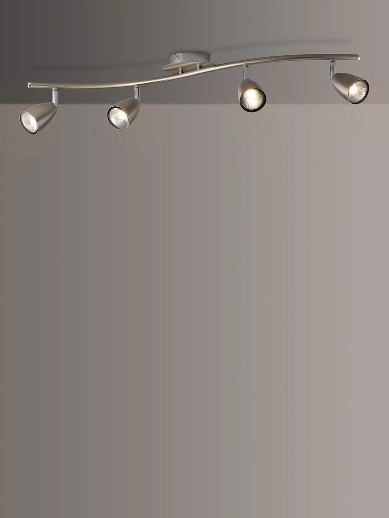 John Lewis Thea GU10 LED 4-light spotlight bar - British product