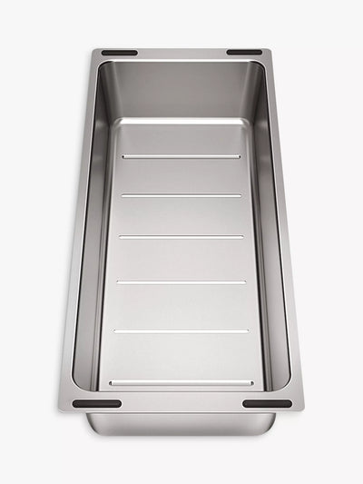 John Lewis BLANCO Colander for Subline Kitchen Sinks, Stainless Steel- Buy online at McGrocer
