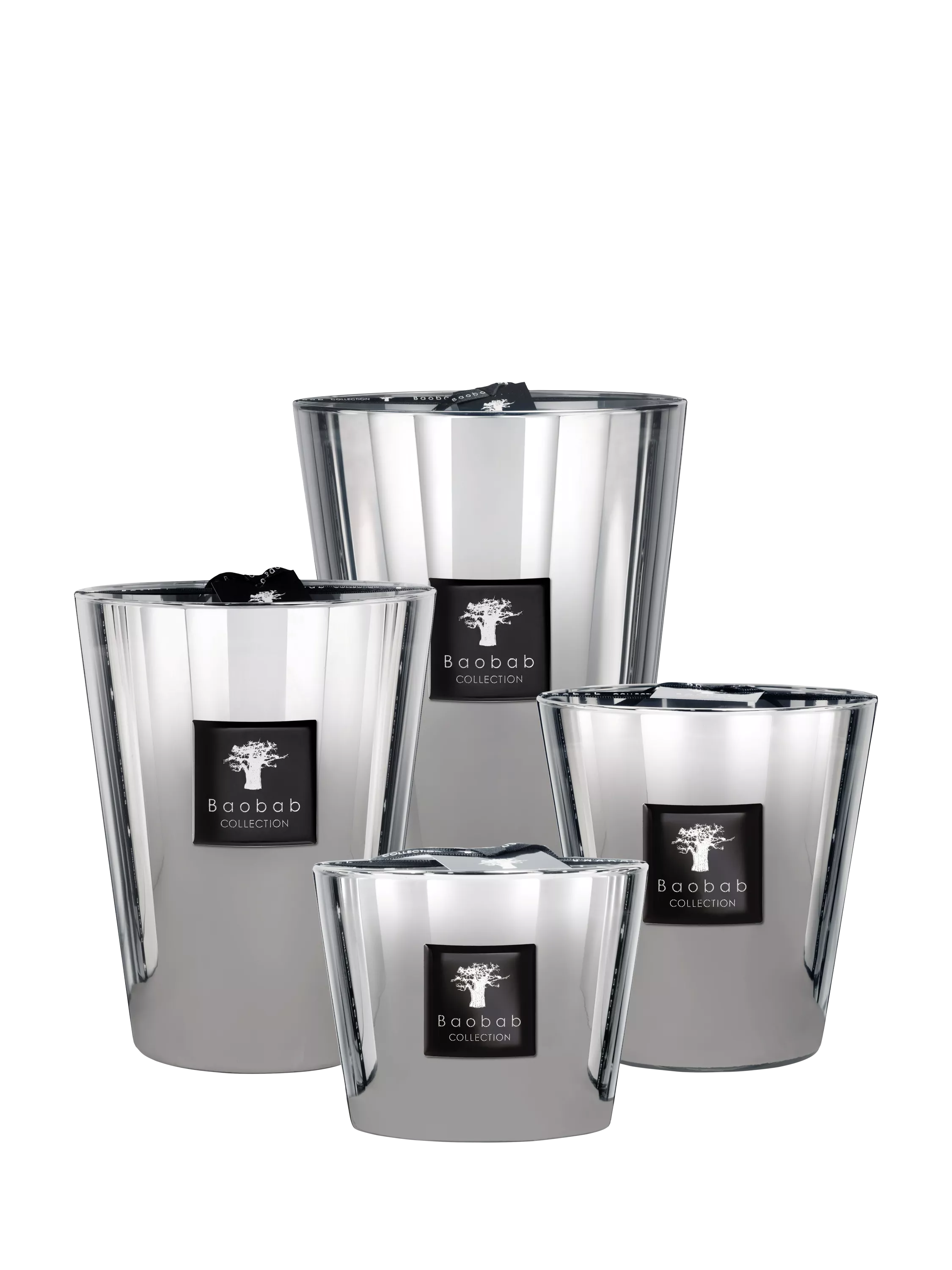Baobab Collection Platinum scented jar candle 500g, UK version