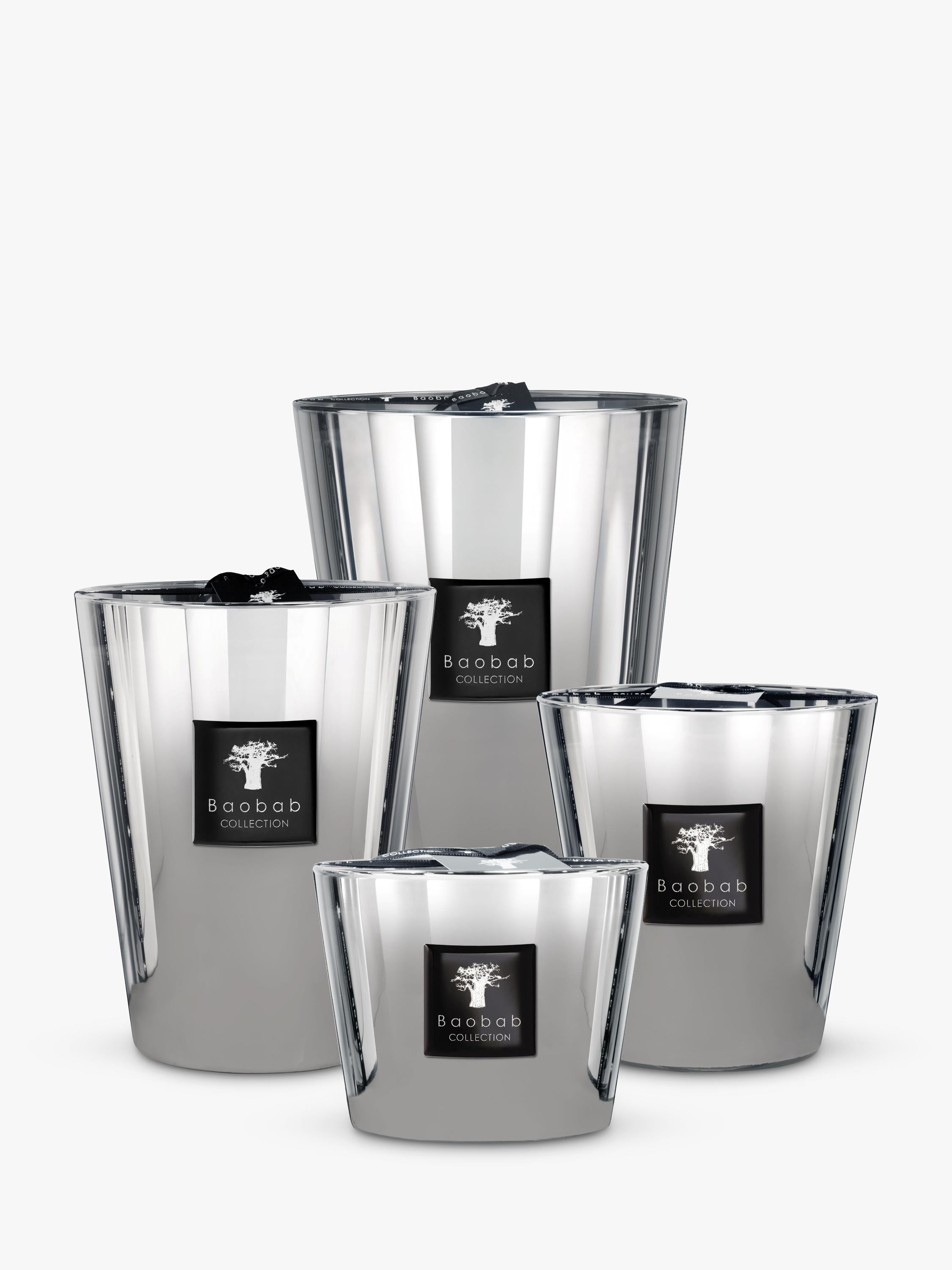 Baobab Collection Platinum scented jar candle 500g, UK version