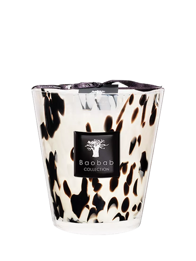 Black Pearls Scented Candle in Glass Jar, 1kg
