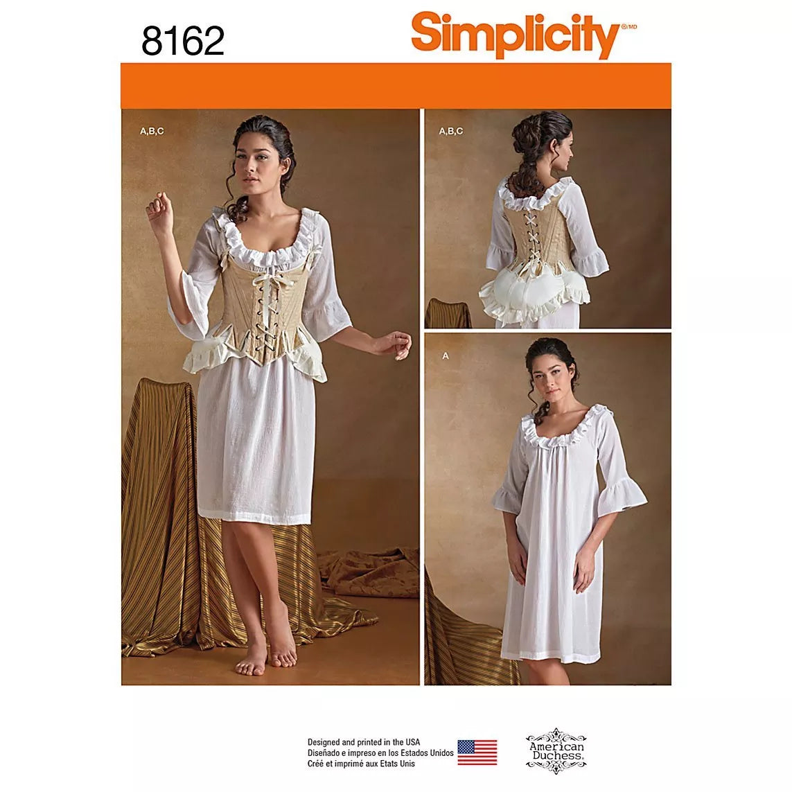 Simplicity 8162 sewing pattern women's undergarments sizes 6-22 - British product