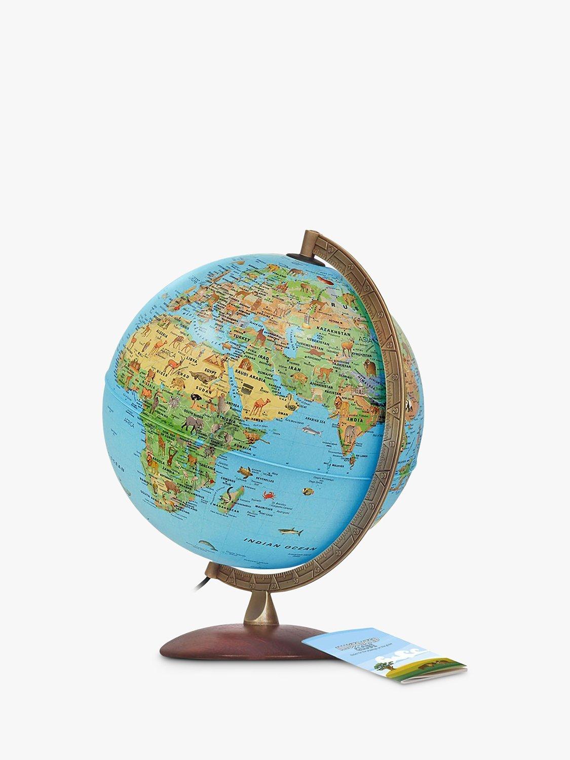 Nova Rico Safari Plus illuminated children's globe 30cm - British product