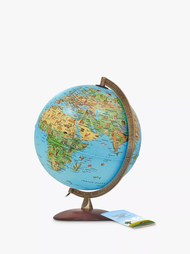 Nova Rico Safari Plus illuminated children's globe 30cm - British product