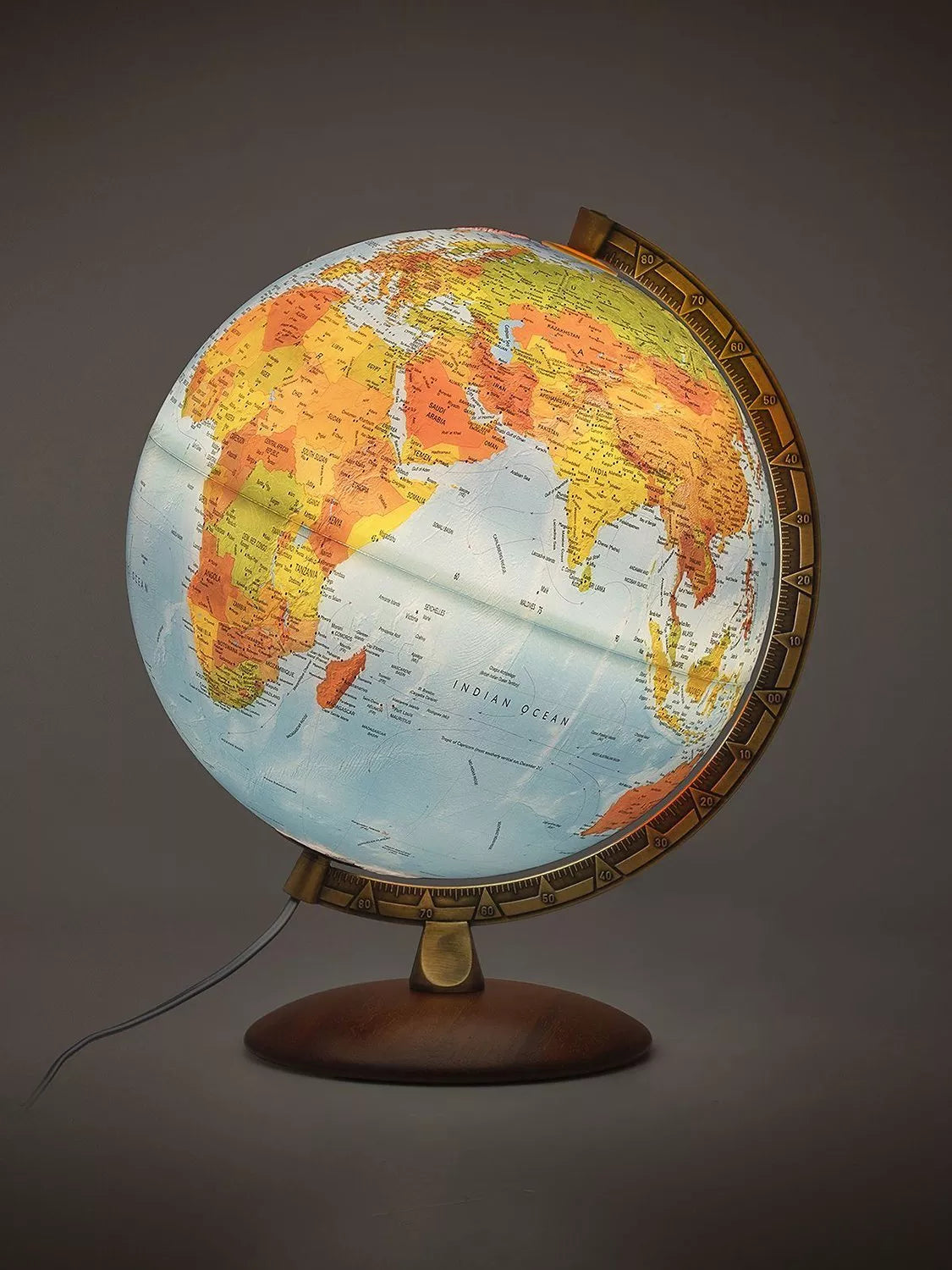 Nova Rico Primus illuminated globe 30cm, UK version