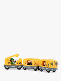 BRIO Deluxe Railway Set 87-piece wooden train set - British product