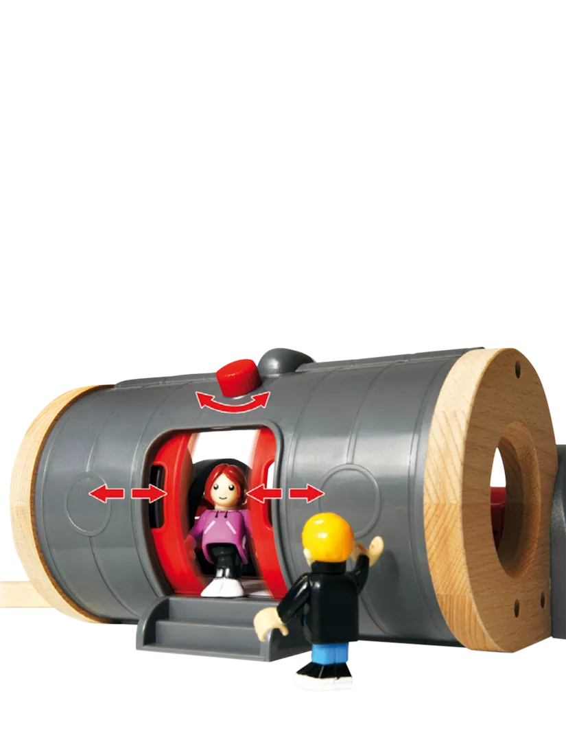 BRIO Deluxe Railway Set 87-piece wooden train set - British product