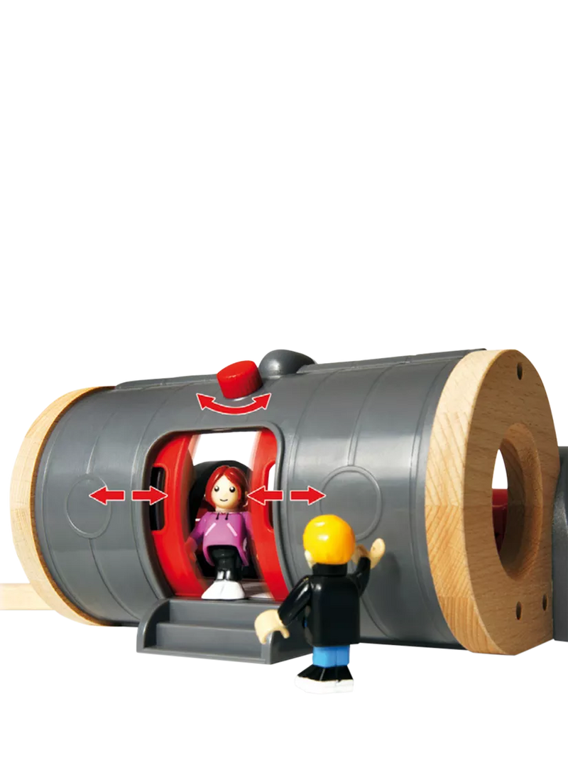 BRIO Deluxe Railway Set 87-piece wooden train set - British product