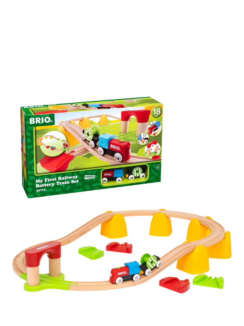BRIO My First Railway battery operated train set, UK version