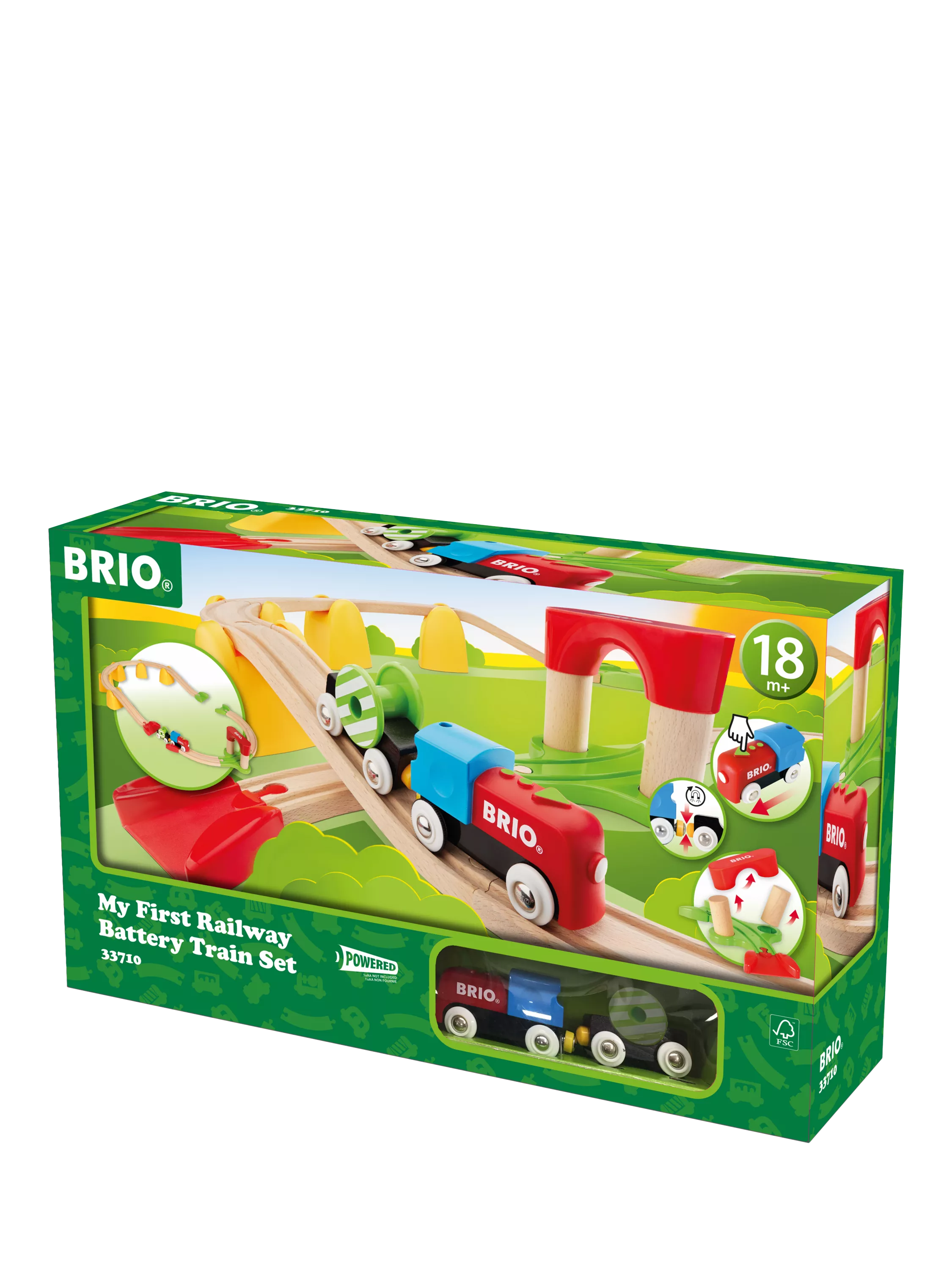 BRIO My First Railway battery operated train set, UK version