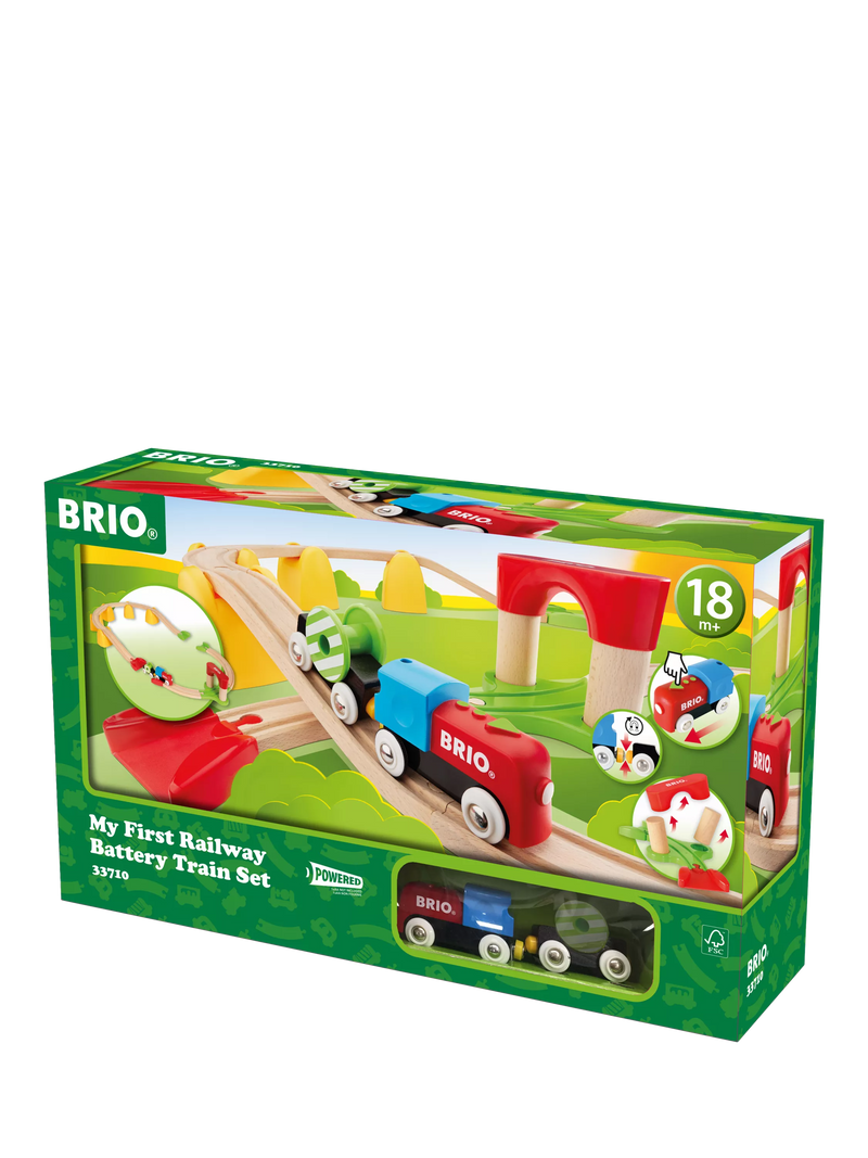BRIO My First Railway battery operated train set, UK version