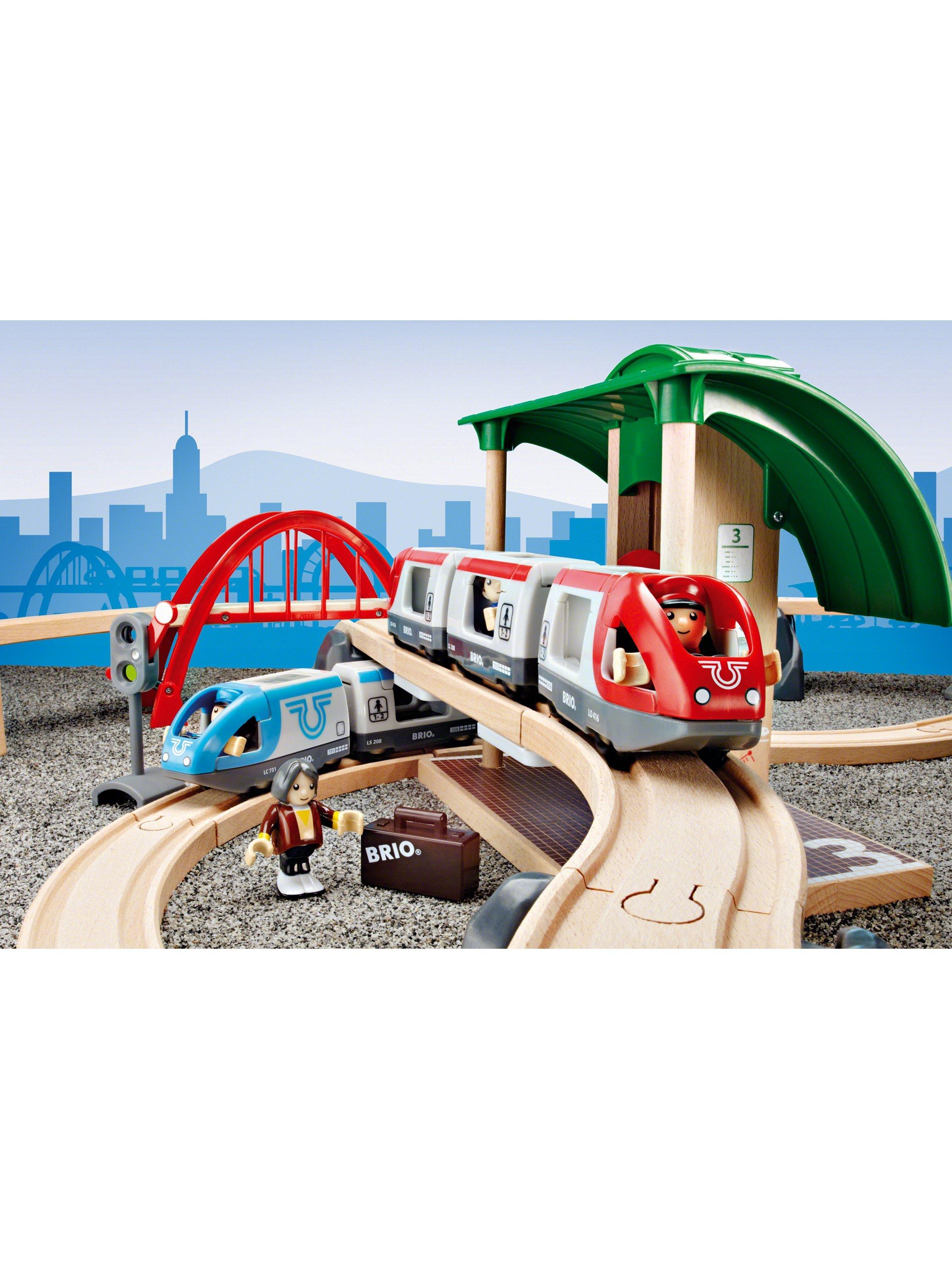 BRIO Travel Switching Train Set, wooden toy imported from the UK