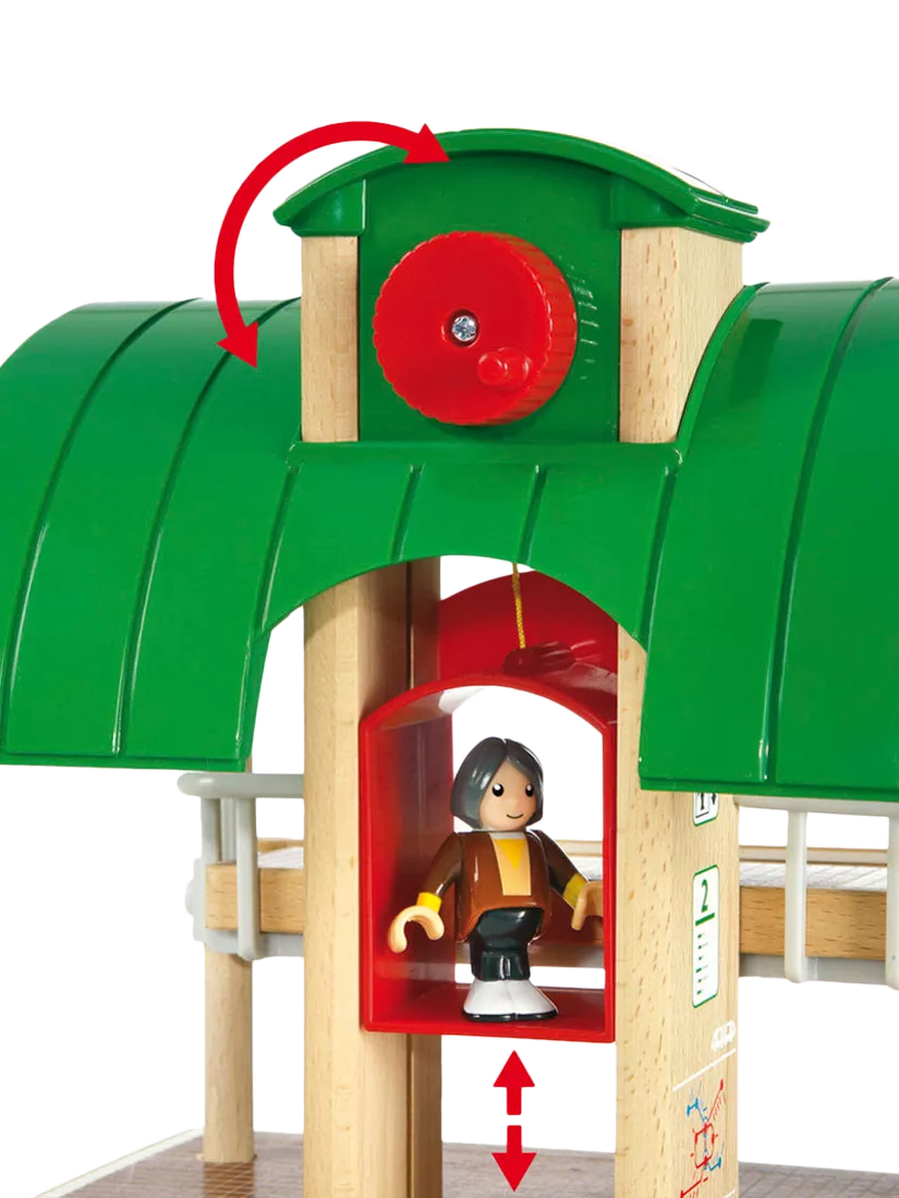 BRIO Travel Switching Train Set, wooden toy imported from the UK