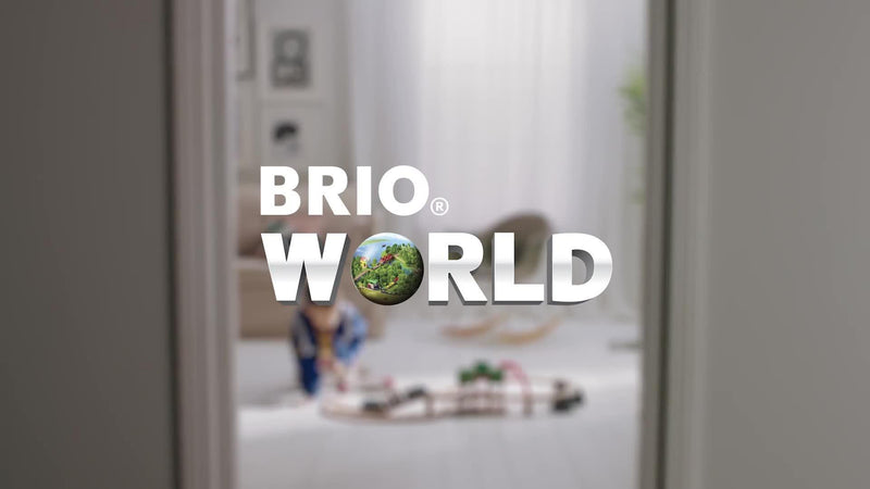 BRIO Travel Switching Train Set, wooden toy imported from the UK