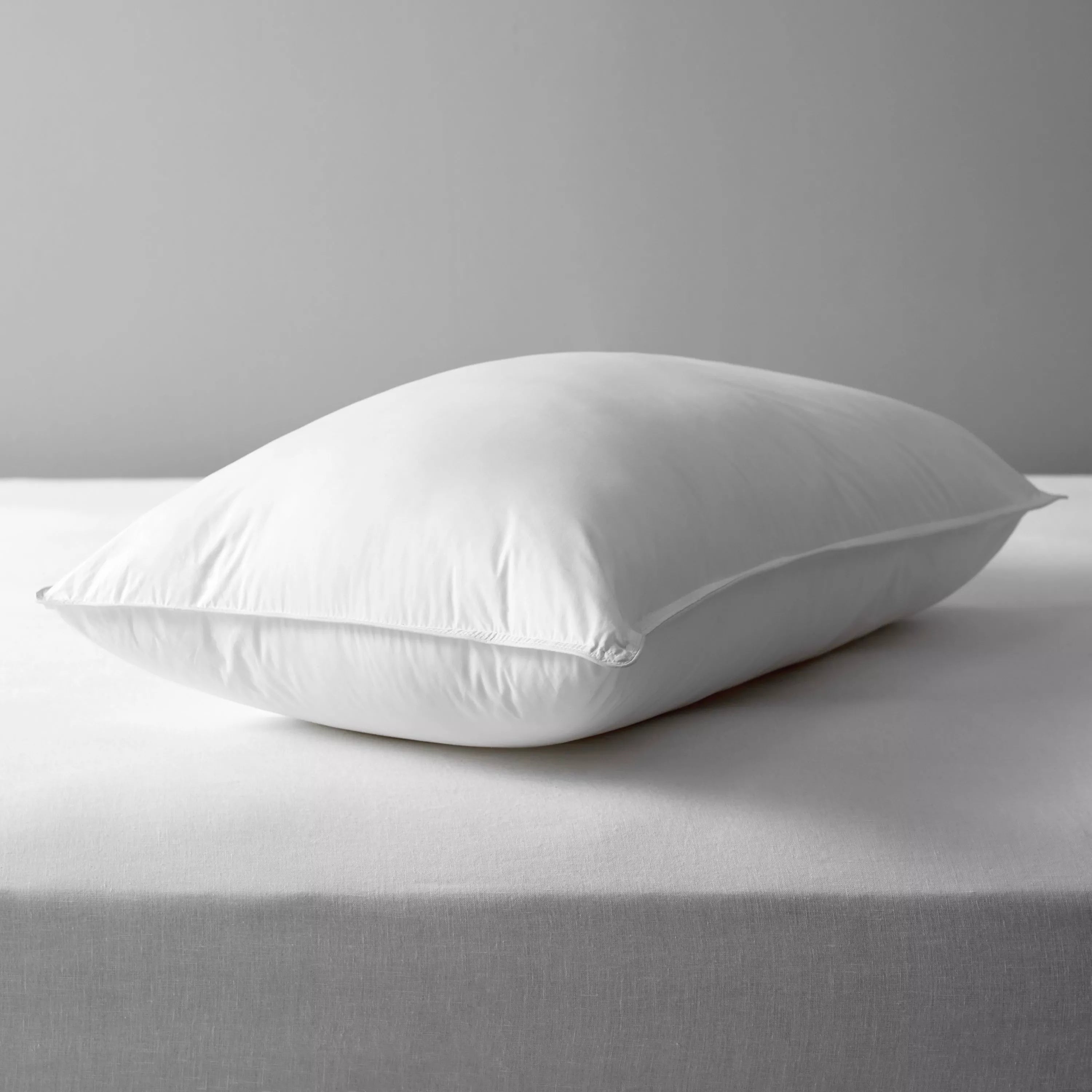 John Lewis synthetic down pillow soft standard, imported from the UK