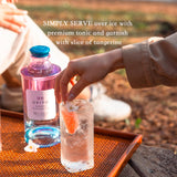 UKIYO Japanese Blossom Gin 700ml glass bottle (British brand)