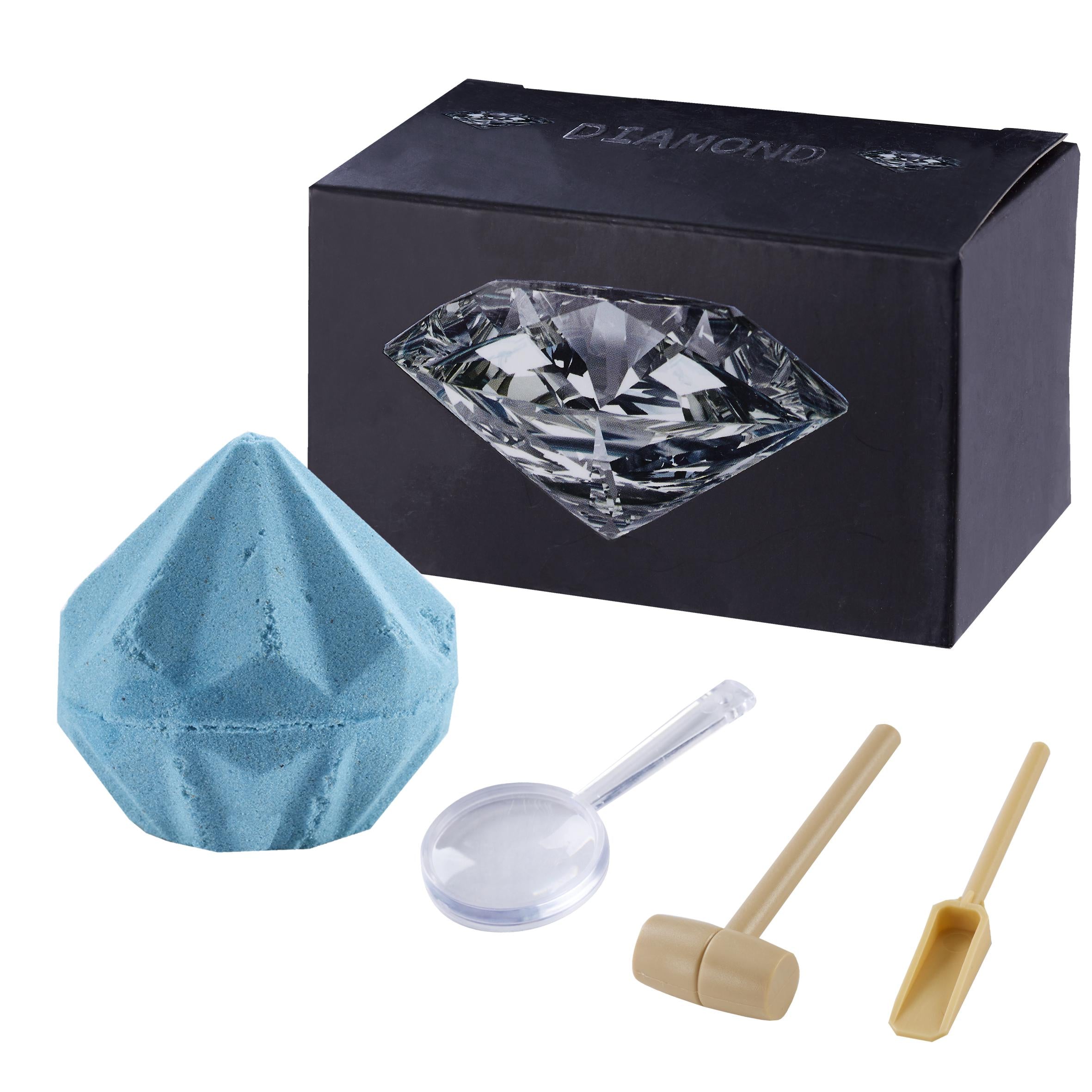Treasure hunter stone kit with tools 6.5cm imported from the UK