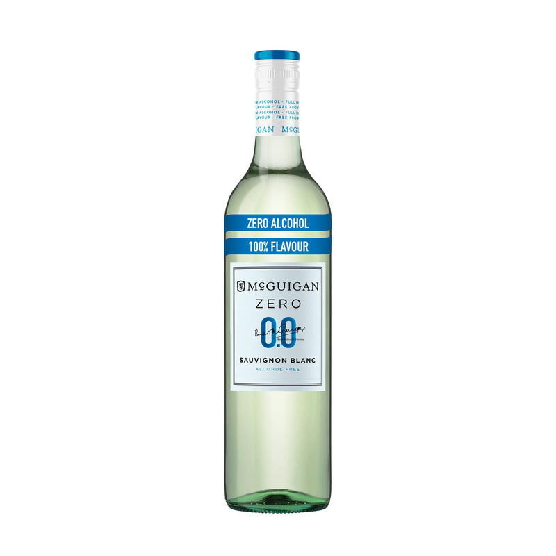 McGuigan alcohol-free Sauvignon Blanc wine 75cl, imported from the UK