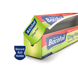 Bacofoil non PVC cling film easy-cut 30m x 32.5cm, imported from the UK