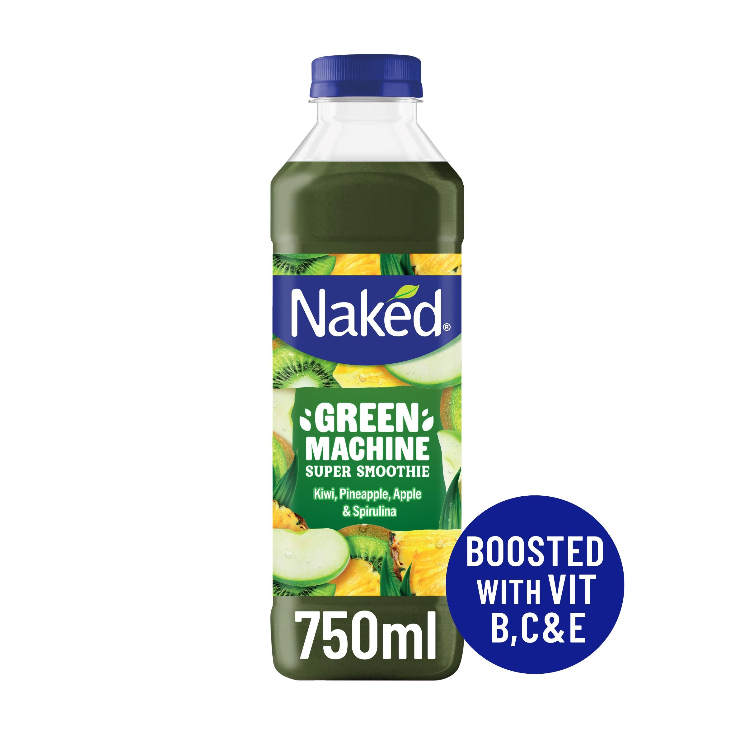 Naked Green Machine super smoothie 750ml - British product