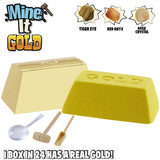 Treasure hunter stone kit with tools 6.5cm imported from the UK