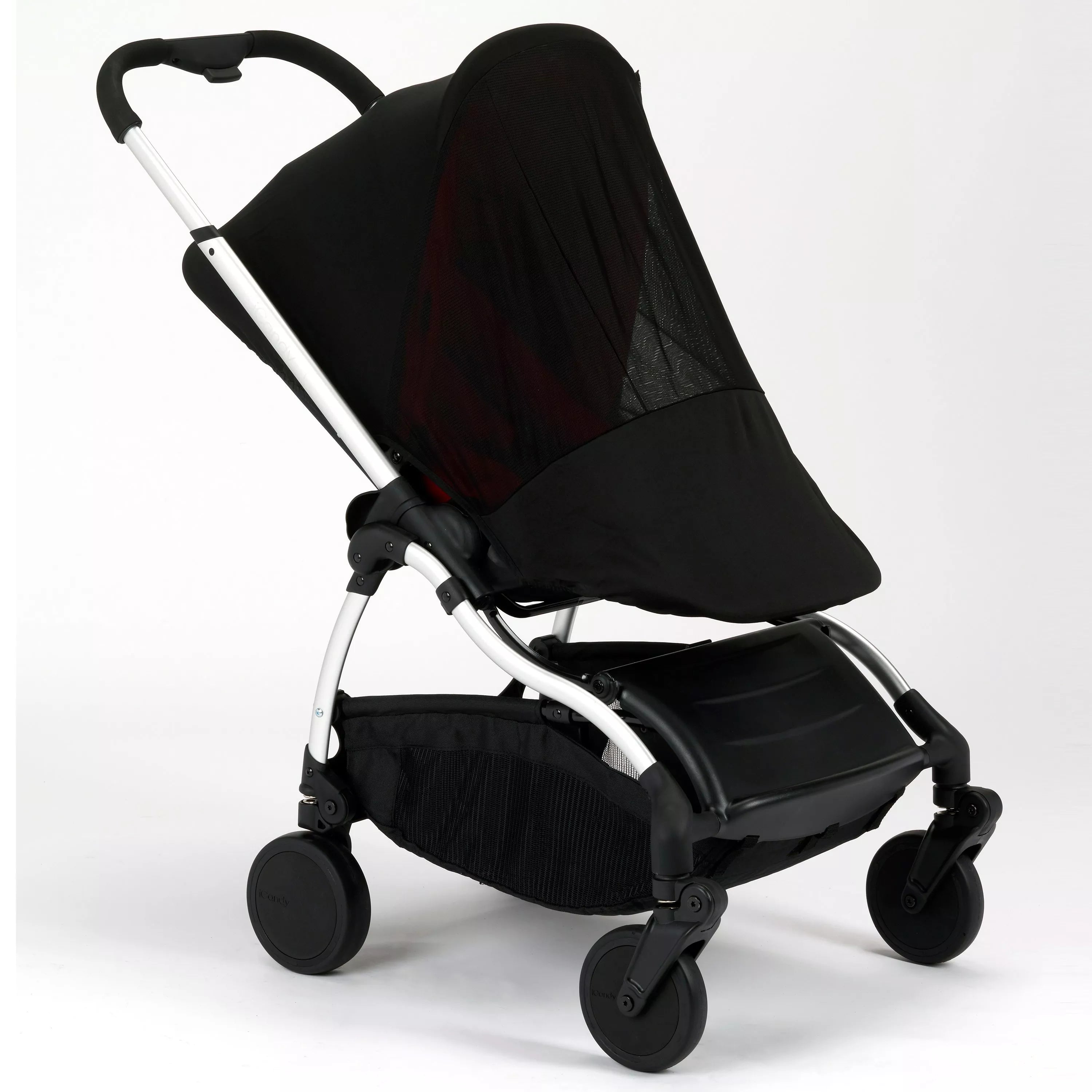 iCandy pushchair sunshade hood in black, UK version