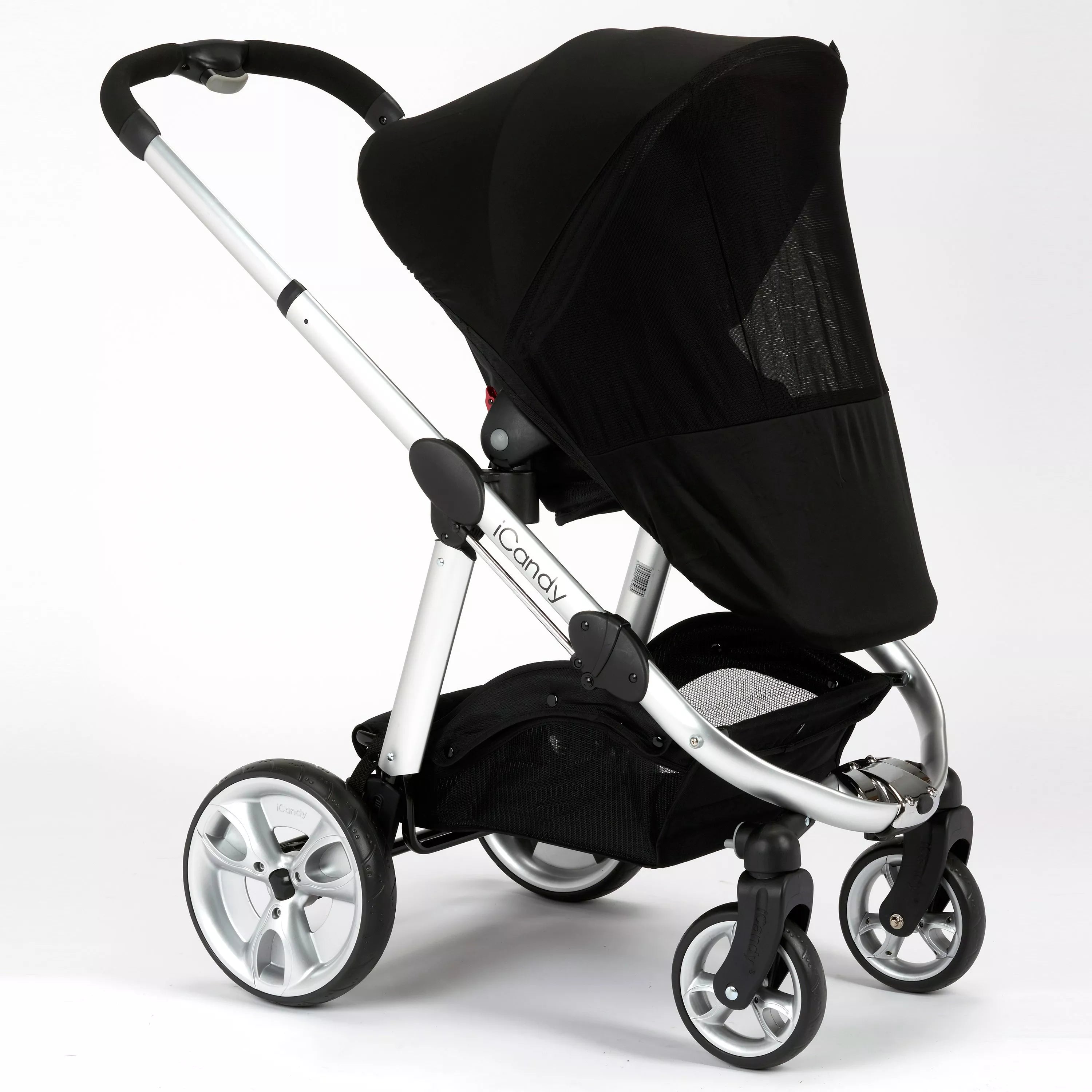 iCandy pushchair sunshade hood in black, UK version