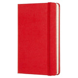 Moleskine pocket sized ruled notebook hard cover (British brand)