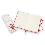 Moleskine pocket sized ruled notebook hard cover (British brand)