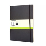 Moleskine soft cover plain notebook extra large, UK version