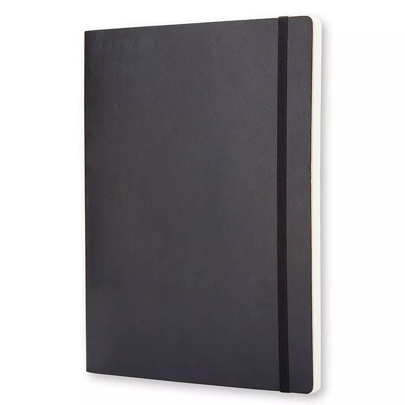 Moleskine soft cover plain notebook extra large, UK version