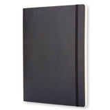 Moleskine soft cover plain notebook extra large, UK version