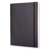 Moleskine soft cover plain notebook extra large, UK version
