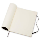 Moleskine soft cover plain notebook extra large, UK version