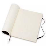 Moleskine soft cover plain notebook extra large, UK version