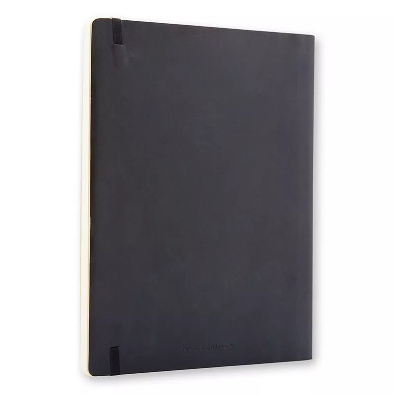 Moleskine soft cover plain notebook extra large, UK version