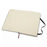 Moleskine large hard cover squared notebook black, UK version