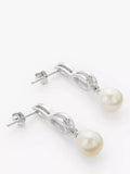 Lido freshwater pearl drop earrings - British product