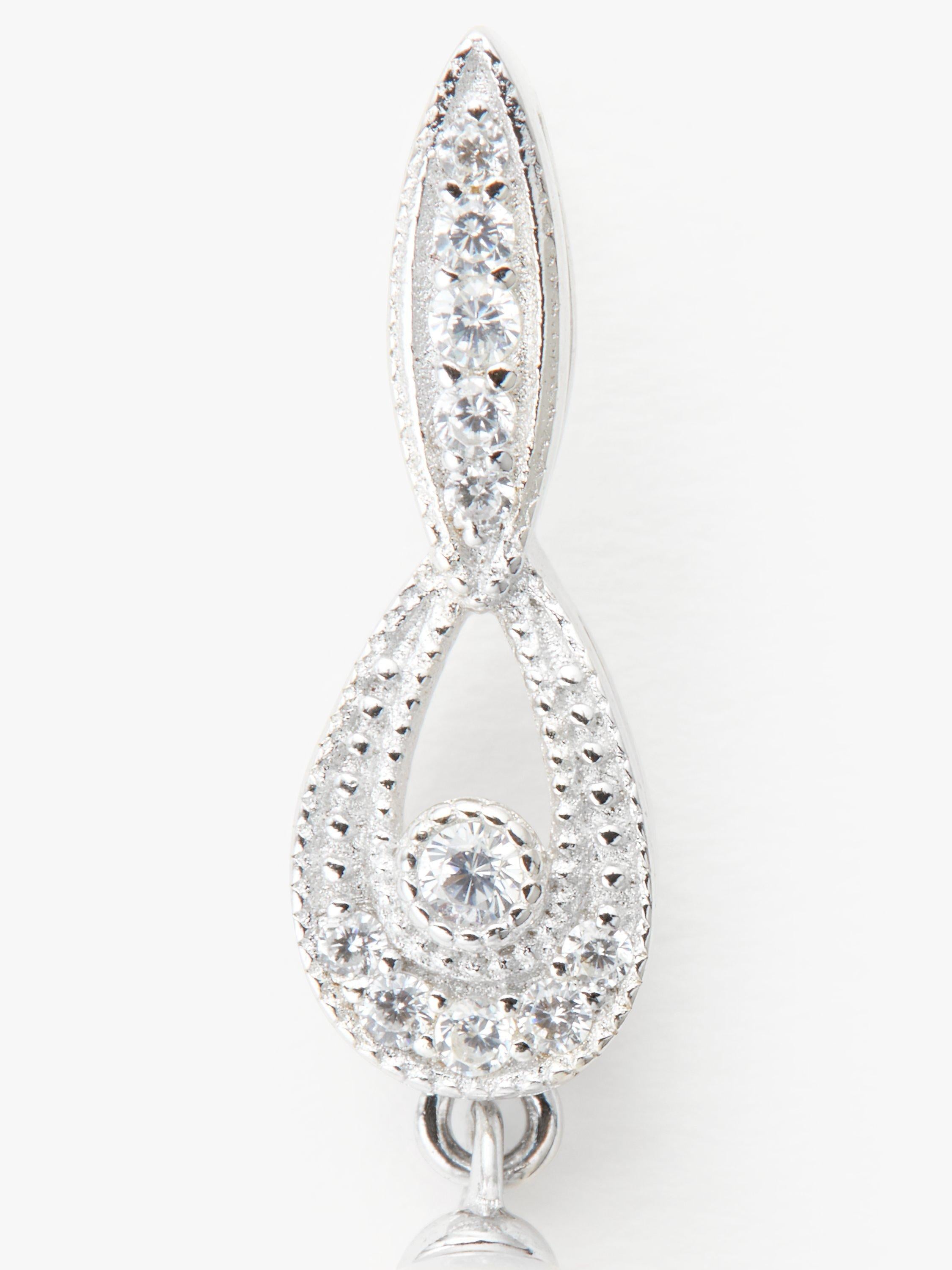 Lido freshwater pearl drop earrings - British product