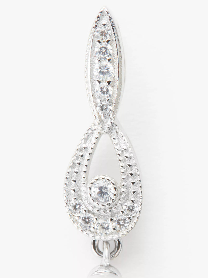 Lido freshwater pearl drop earrings - British product